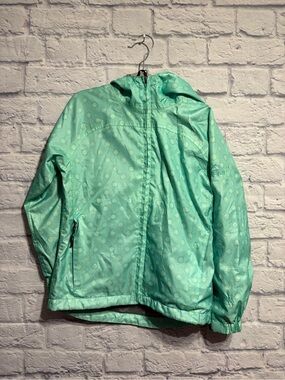 Mckinley Mint Green Kids' Hooded Jacket Small